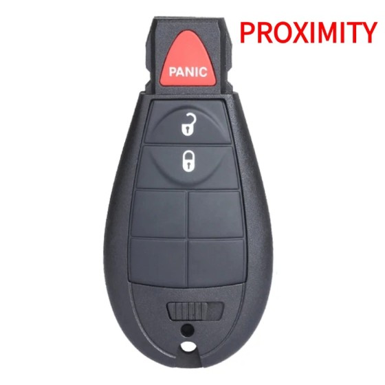 2008-2016 Jeep Chrysler / 3-Button Fobik Key / PN: 56046733AE / IYZ-C01C / Keyless Go Fobik (AFTERMARKET)